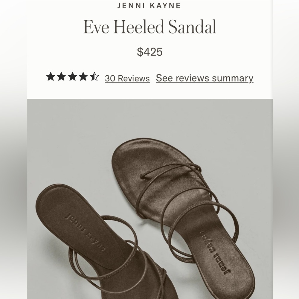 JENNI KAYNE
Eve Heeled Sandal